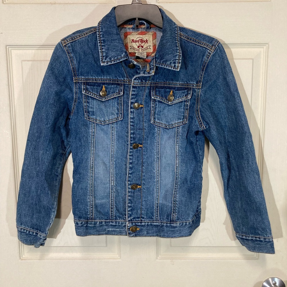 Hard Rock Cafe vintage denim jacket women’s medium